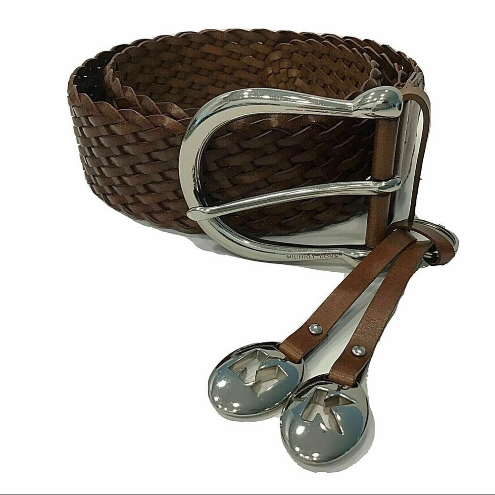 Michael Kors braided woven belt size medium